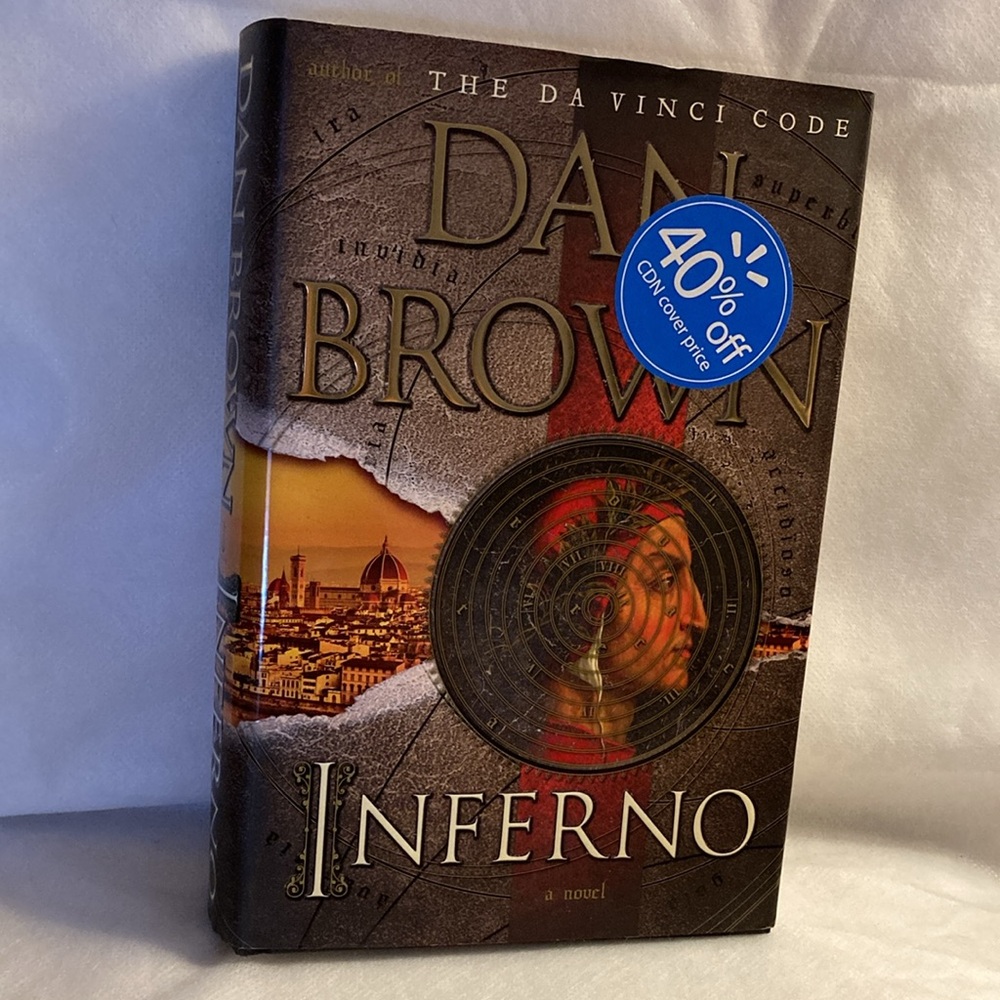 NWOT - Dan Brown Hardcover Book Novel - Inferno